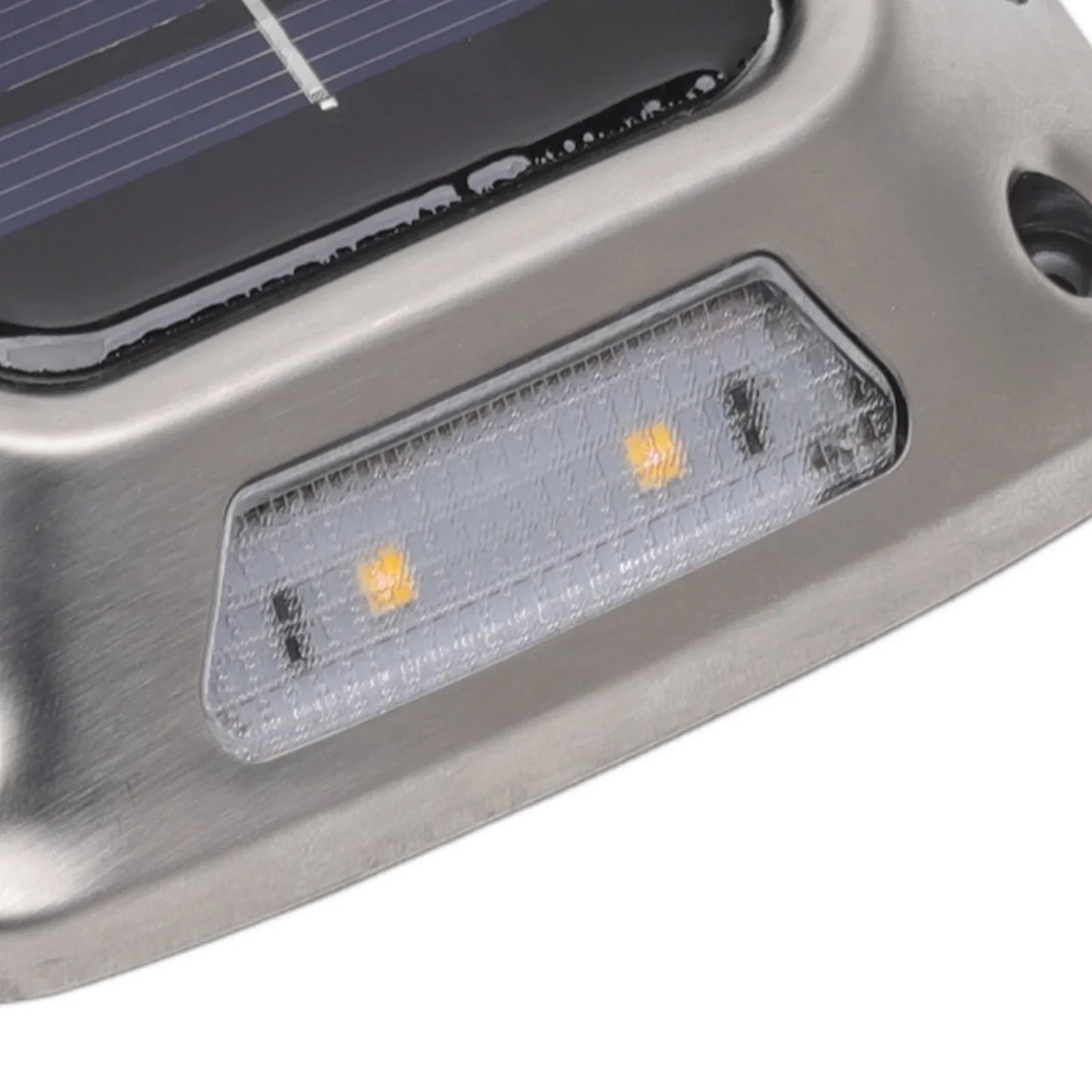 8 LEDs Solar Ground Light Solar Light Waterproof Warm Light Solar Garden Lamp Outdoor Courtyards Driveway Marker Light