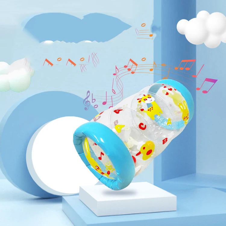 Crawling Learning Roller With Bells Toddler Standing Early Educational Toys Lnflatable Toy Infants Roller PVC Baby Fidget Toys