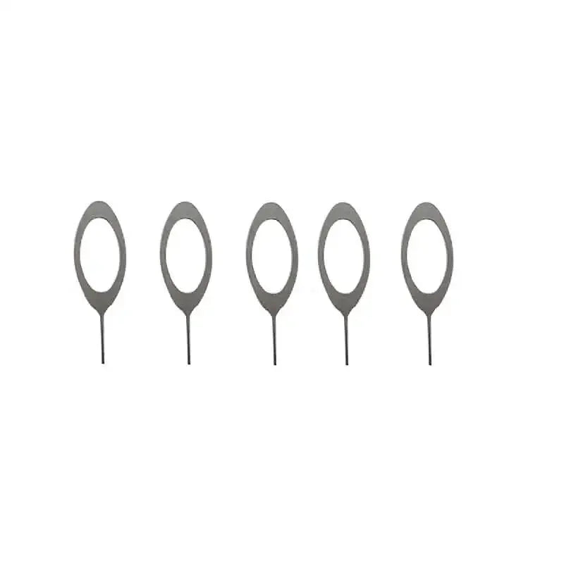 5pcs Mobile Phone Sim Card Remover Pin Needle Replacement Parts Tool Kit for iPhone Samsung Blackberry Xiaomi Oppo Huawei Repair