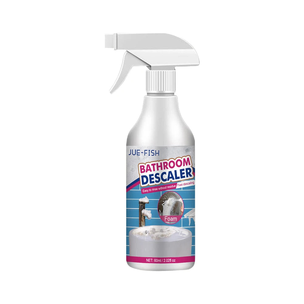Stubborn Stains Cleaner Quickly Remove Bathroom Foam Cleaner Spray Descaling Cleaning Agent for Glass Wash Basin Stainless Steel