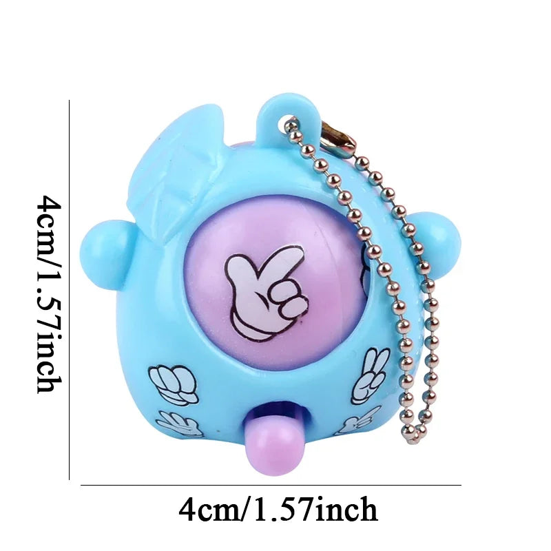 12/24 Pcs Fun Guessing Egg Game with Key Chain Kids Birthday Party Favors Christmas Wedding Gifts Guests Reward Pinata Fillers