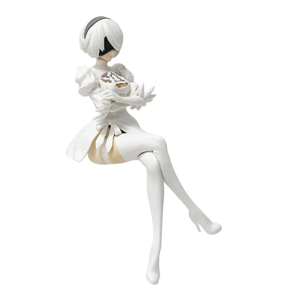 In Stock 15CM NieR:Automata Yorha Figures No. 2 PVC Anime Action Model Collection Ornament Anime Cartoon Model Toy Gift