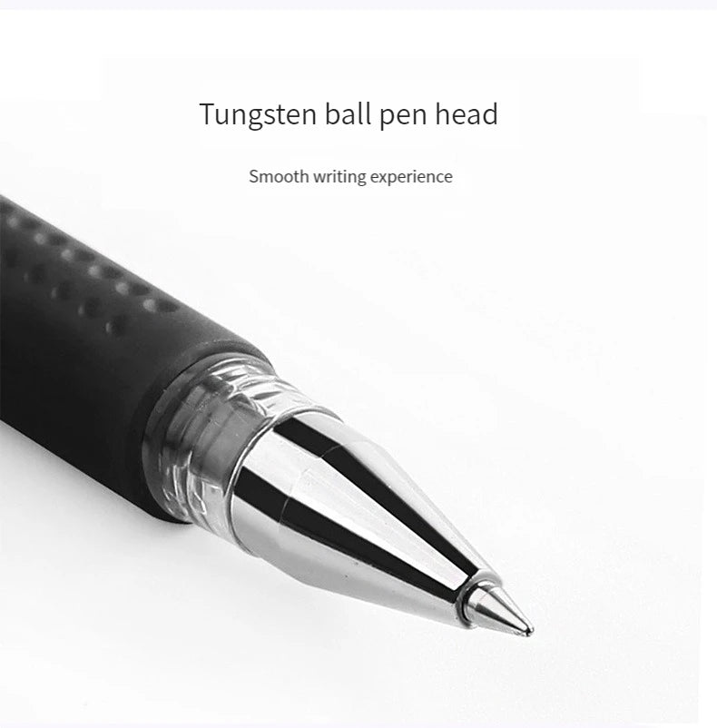 7/35 PCS Gel Pen Set School Supplies Black Blue Red Ink Color Ballpoint Pen Kawaii Pen Writing Tool School Office Stationery