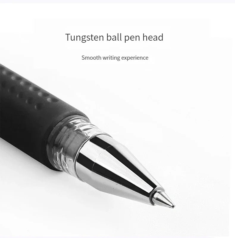 7/35 PCS Gel Pen Set School Supplies Black Blue Red Ink Color Ballpoint Pen Kawaii Pen Writing Tool School Office Stationery