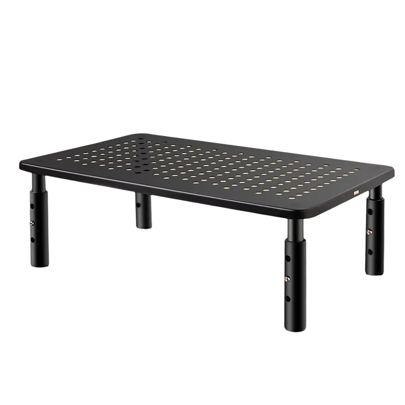 3 Height Adjustable Computer Monitor Stand Riser For Desk–New Pc Laptop Tv For Desktop Monitor Stand