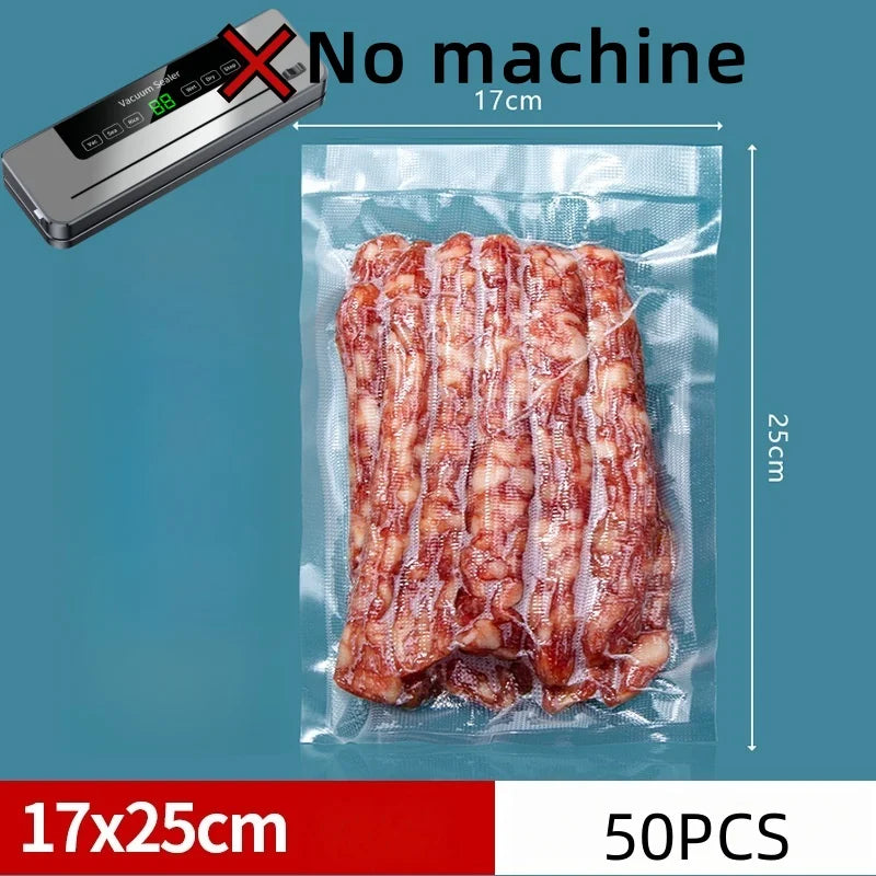 Vacuum Sealer Kitchen Food Storage Dry/Wet Food Vacuum Packing Machine Household Fresh Food Packing Machine Built-in Cutter