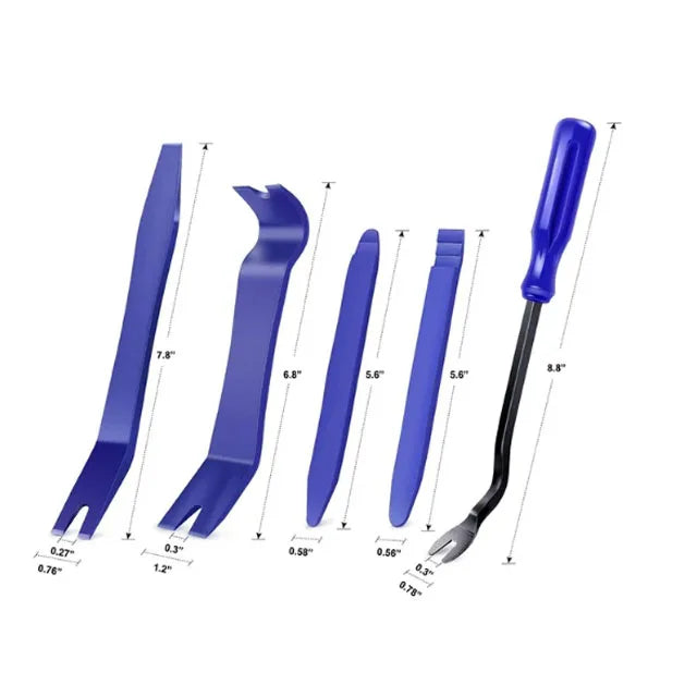 Car Hand Tool Set Car Disassembly Tool Kit Stereo Repair DVD Repair Tool Dashboard Removal Tool Interior Plastic Trim Panel