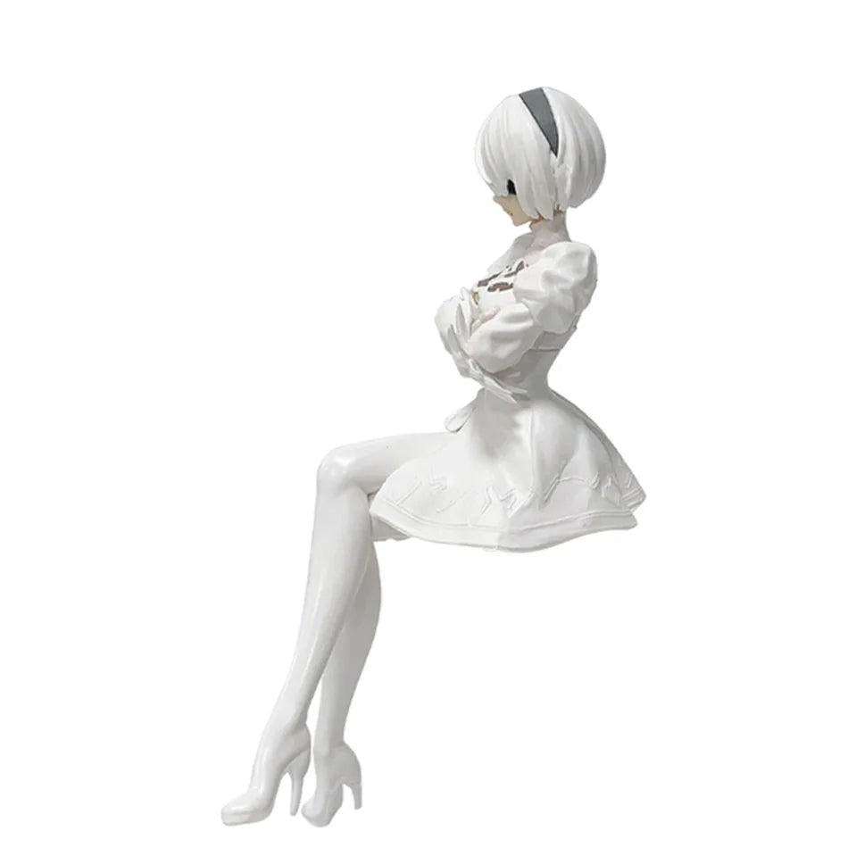 In Stock 15CM NieR:Automata Yorha Figures No. 2 PVC Anime Action Model Collection Ornament Anime Cartoon Model Toy Gift