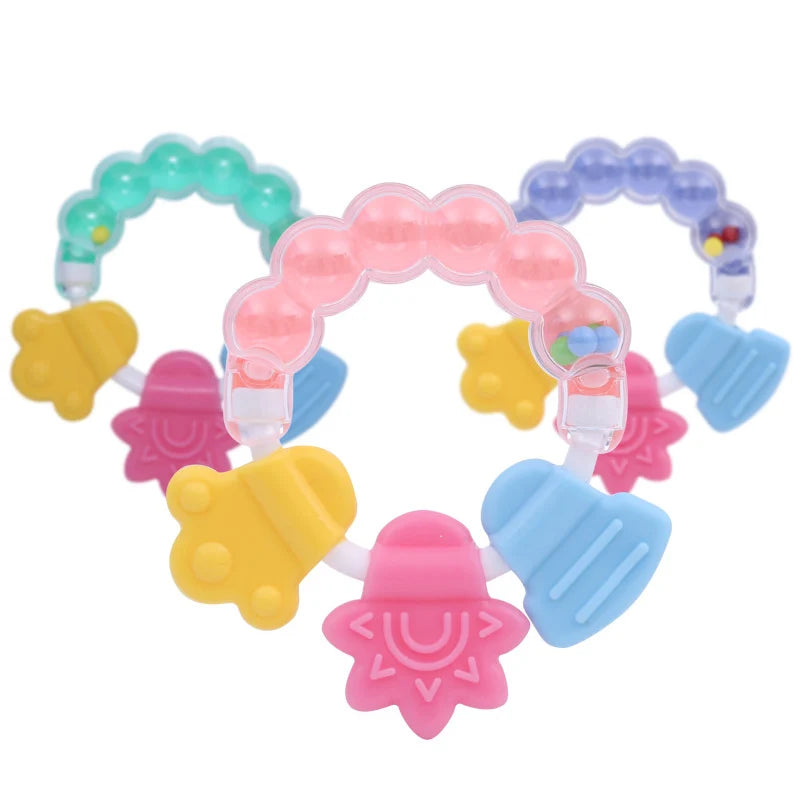Baby Rattles Toys 0 12 Months Baby Games Teether Sensory Newborn Toy Educational Development Toys For Babies 1 2 Year Old
