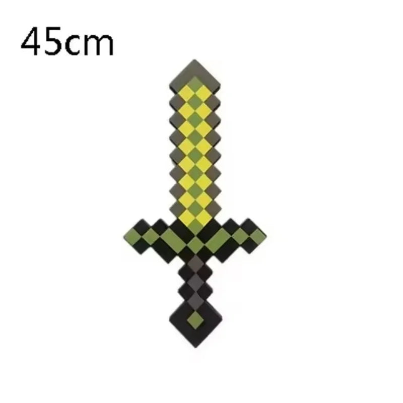 New Game My World Cosplay Props Foam Sword Shovel Knife Weapons Brinquedos Action Figure Game Model Diamond EVA Toys