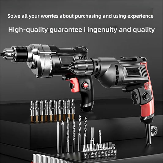 220V 50Hz Impact Drill 0-3000 R/min High Rotation Speed Corded Electric Drill Tool Max 13mm Chuck Controllable Speed 780W