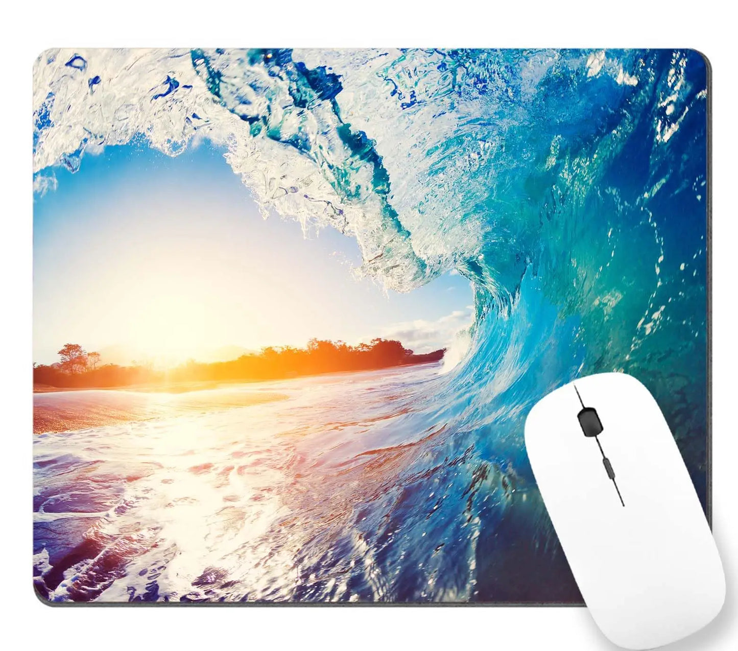 High Quality Beautiful Scenery Printing Lock Edge Gaming Mousepad Gamer Mouse Mat Keyboard Mats Desk Pad Mousepads 30x25cm