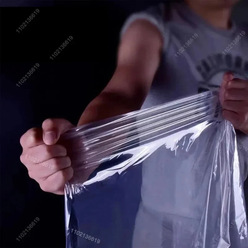 2x3m Transparent Plastic Gardening Shelter Film Waterproof Tarp Cloth for Terrace Succulents Insulation Tent Balcony Awnings