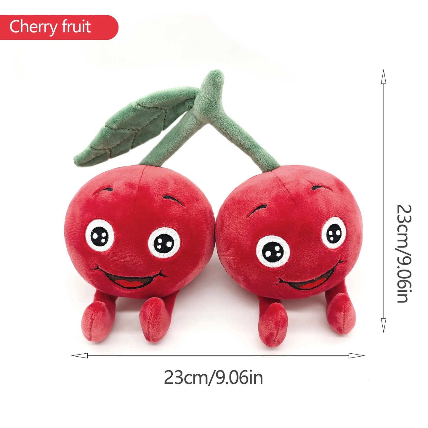 Super soft simulation fruit plush toys, apple, banana modeling plush pillow, indoor ornaments, crane machine dolls,holiday gifts