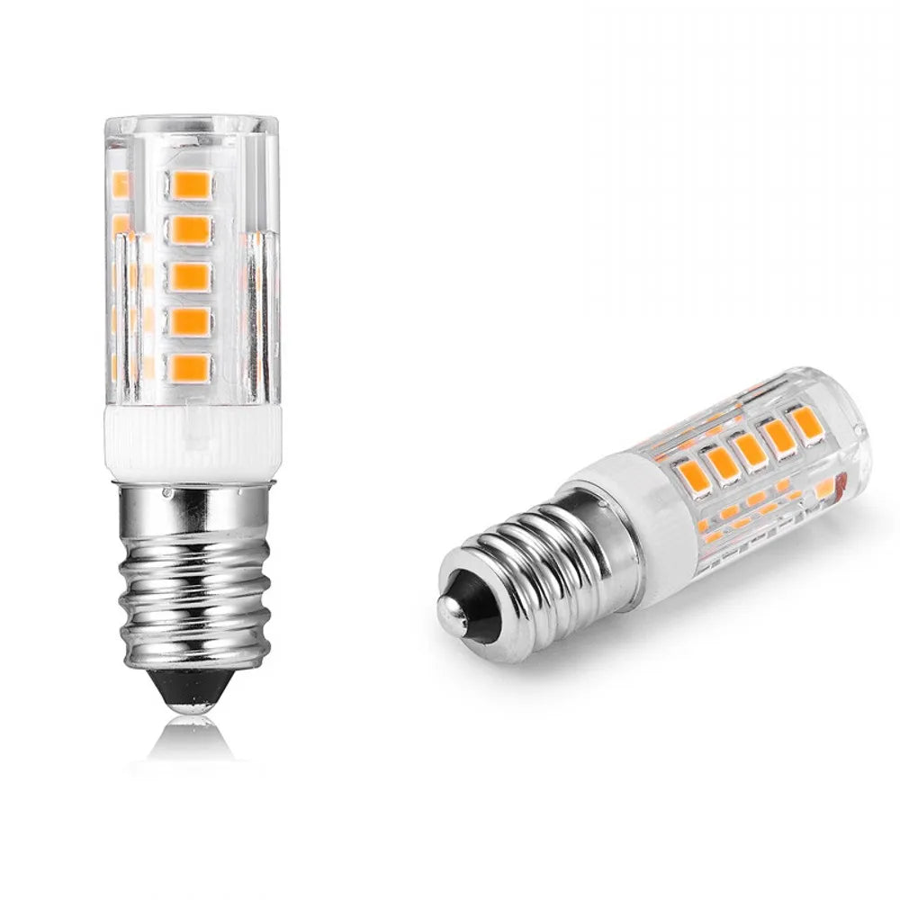 10Pcs Brightest E14 LED Lamp AC110V 220V 7W Ceramic SMD2835 LED Bulb Warm/Cool White Spotlight replace Halogen light wholesale