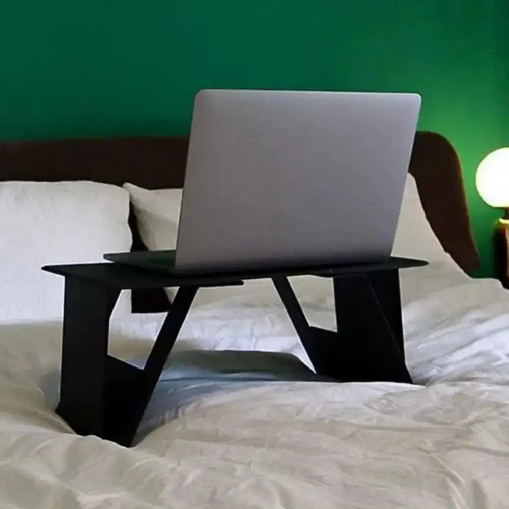 Magnetic Foldable Laptop Desk Anti-slip Adjustable Notebook Computer Holder Waterproof Lightweight Car Computer Riser Bedroom