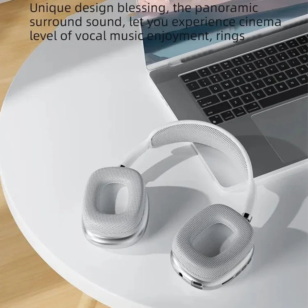 P9 Wireless Bluetooth Earphones Headphones Outdoor Sports Headset 5.1 With Charging Bin Display Touch Control Earbuds for Muisc