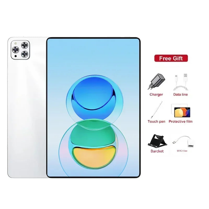 Original iPad Air Pro Tablet 11 inch Android 14 Global Snapdragon 870 22GB+2TB 20000mah 5G Dual SIM WIFI HD Full Screen