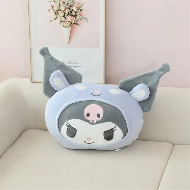 Stuffed Anime Kuromi My Melody Pochacco Cinnamoroll Back Cushion Very Soft Cute Throw Pillow Sofa Bed Home Decor Xmas Gifts
