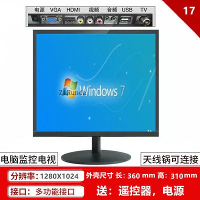 *New high definition 19 inch computer monitor 17/22/24//27 inch desktop HDMI LCD borderless monitor screen