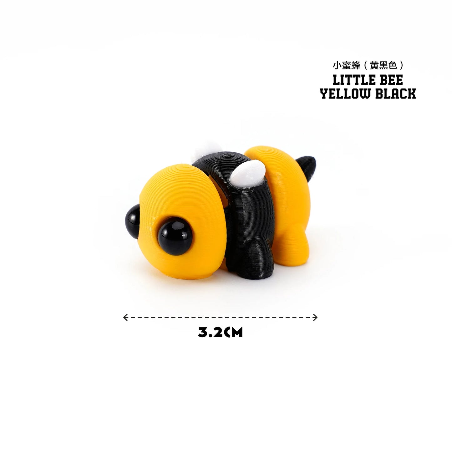 3D Printed Animals Movable Joint Fidget Toy Figurine Simulation Animal Office Desktop Ornament 2025 New Year Gifts Crafts Gift