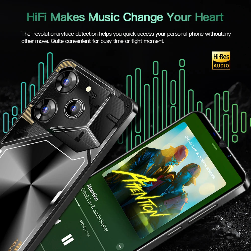 FUFFI-Pova 6 Pro,Smartphone Android,5.0 inch,3+32GB ROM,Dual SIM,3500mAh,Mobile phones,Dual SIM,4G Network,Cellphones