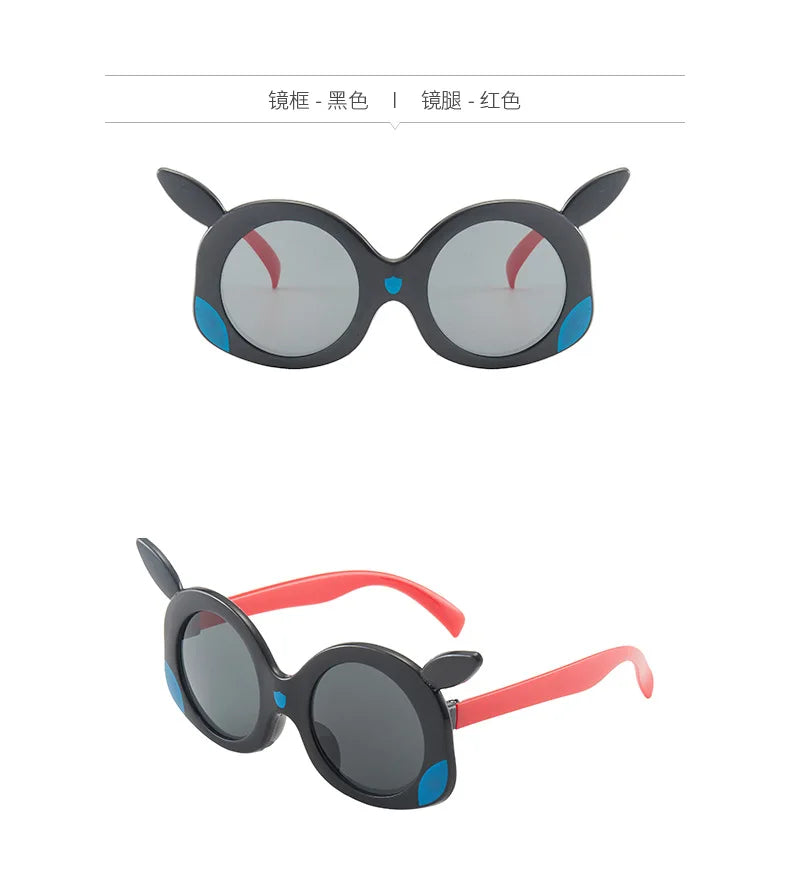Anime Pokemon Sunglasses Pikachu Cartoon Figrues Glasses Children Boys Girls Sunglasses Cute Decoration Kids Toy Summer Gifts