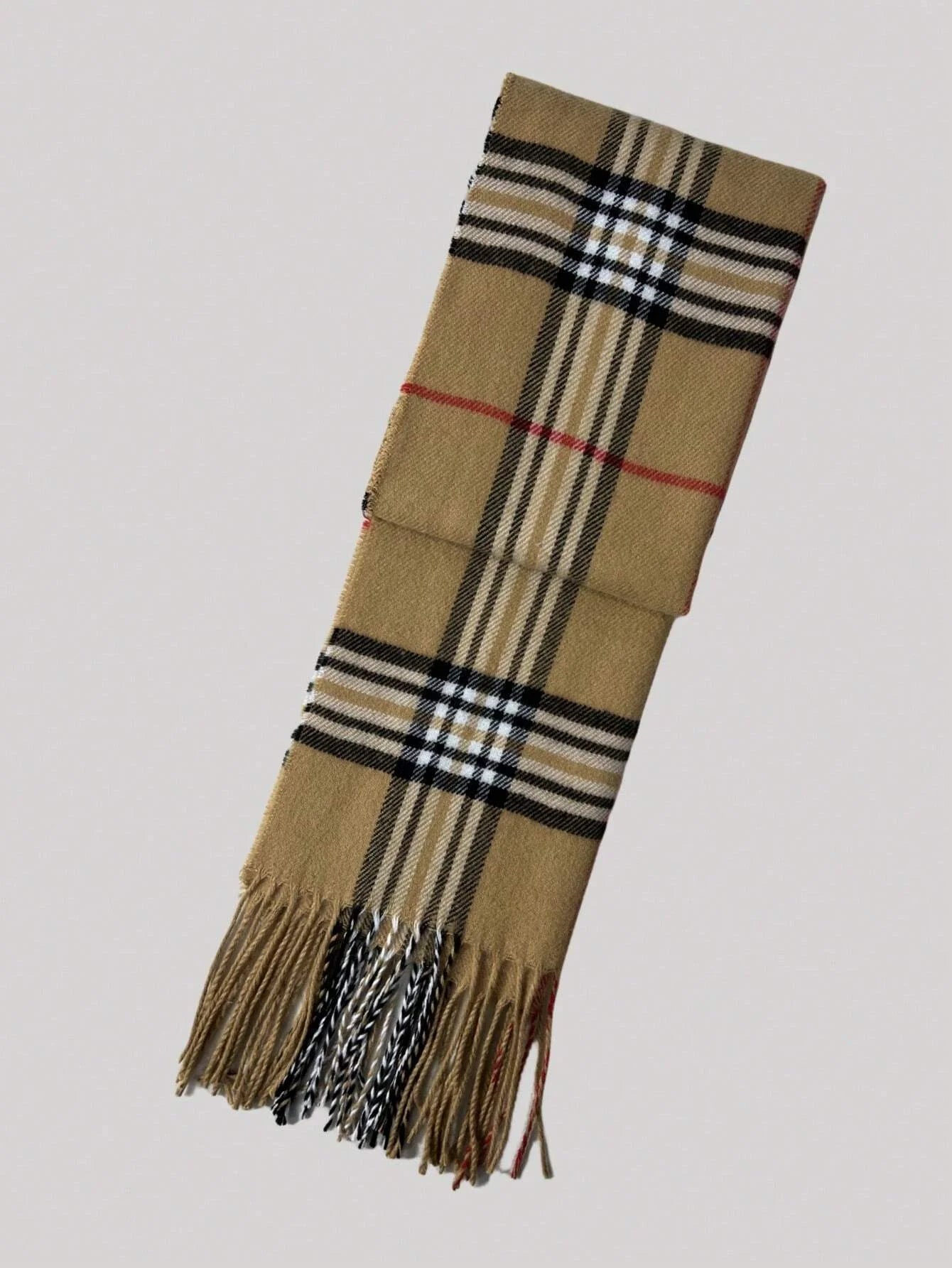 Cashmere Warm Scarf for Women Design Winter Men Shawl Wrap 2025 Plaid Female