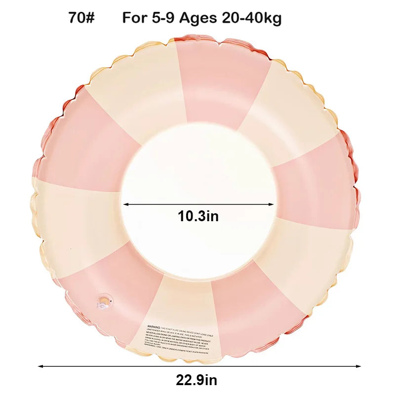 Rooxin Donut Swimming Ring Inflatable Swim Pool Float For Kid Adult Swimming Circle Baby Swim Tube Water Play Swimming Equipment