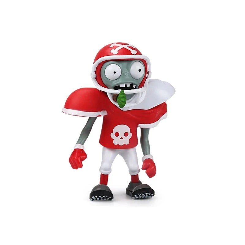 Plants vs Zombies Action Figure Gargantuar Dr. Zombie Conehead Football Bucket Yeti Figures Birthday Gifts Children Toy For Boys