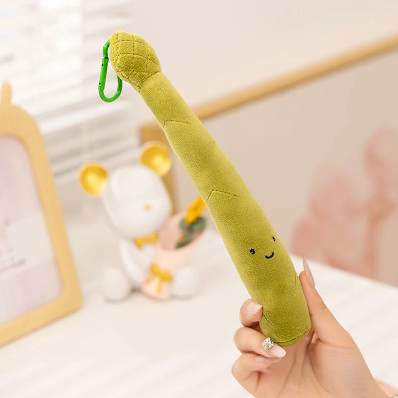Kawaii 10-20CM Vegetable Plush Toys Cute Vegetables Pendant Onion Chili Mushroom Carrot Plush Pendant Keychain Toy