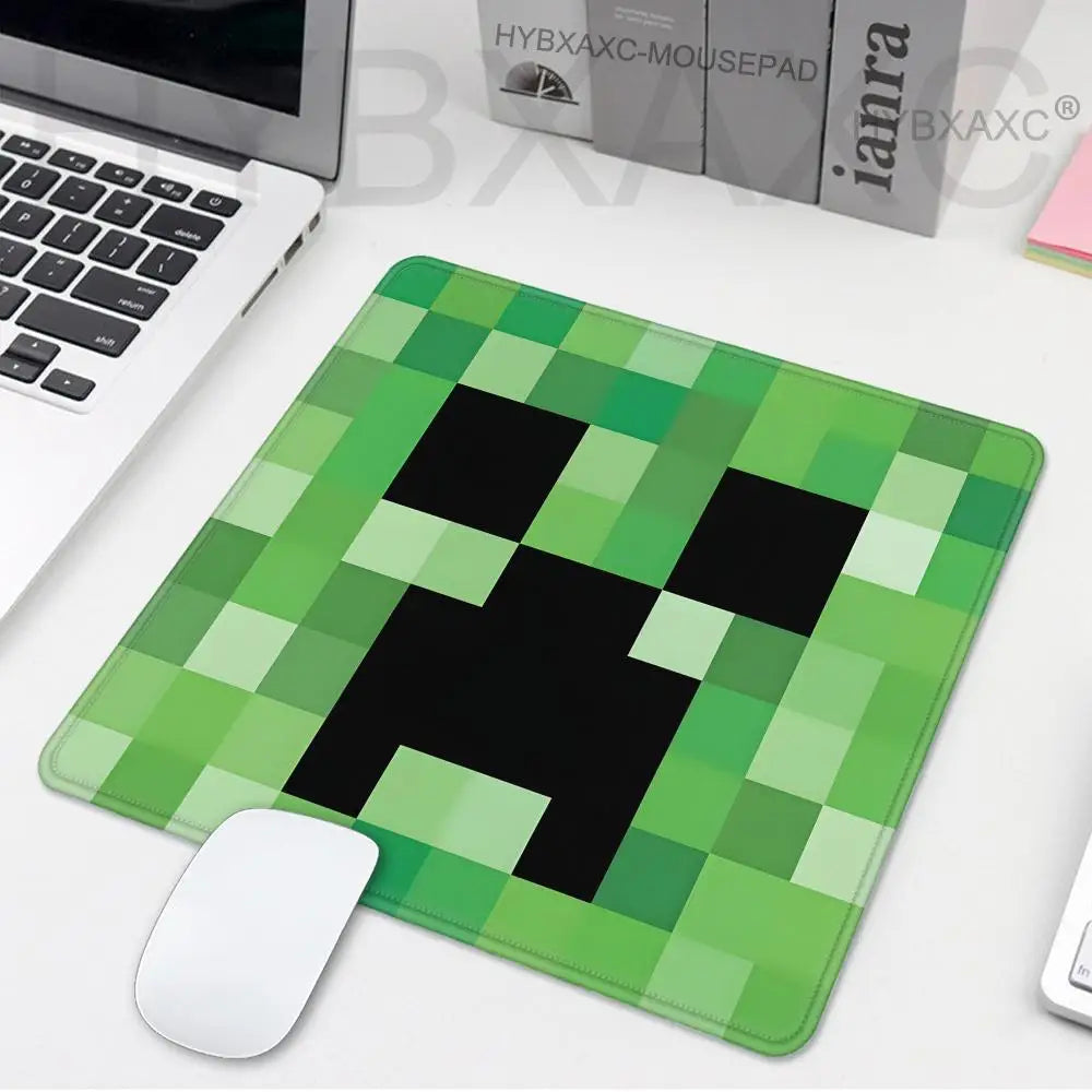 2025 New Minecraft Peripheral Computer Game My World Lawn Mousepad Mini Short Table Pad Anime Office Table Decoration Figure Toy