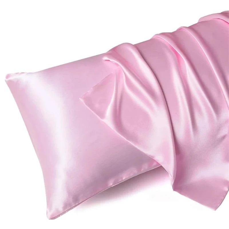 Mulberry Silk Pillowcase Bed Pillow Covers White Black Gray Champagne Gold Luxury Cases Home Bedding Standard Queen Size