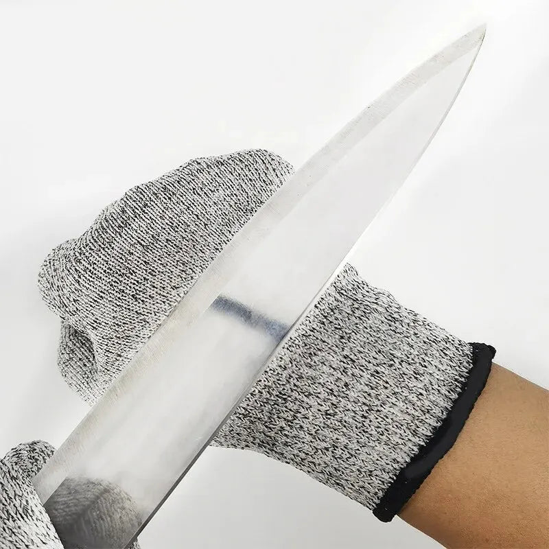 A Pair of Anti-cutting Gloves Glass Factory Kitchen Fishing Special Glass Anti-scratch Anti-knife Cut Anti-stabbing Gloves
