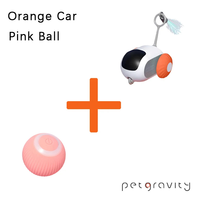 Pet Gravity Cat Smart Interactive Car Toy Dropshipping Automatic Moving Remote Mouse Indoor Kitty Ball Toys Controlled
