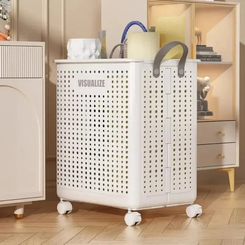Laundry Basket Collapsible Dirty Clothes Storage Organizer Large Laundry Bag For Home Bathroom Bedroom  Durable Washing Basket