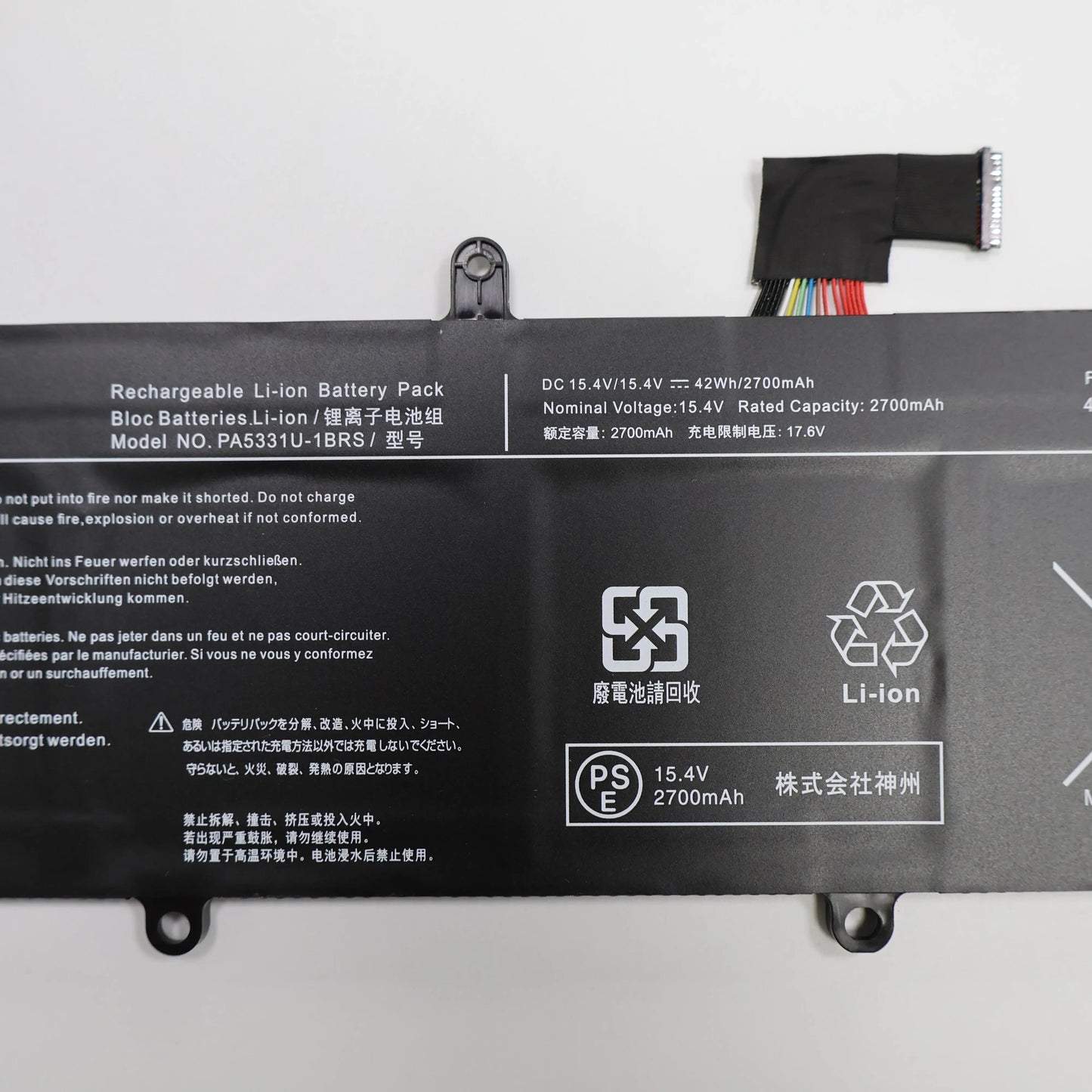 FRLAN PA5331U-1BRS Laptop Battery for Toshiba Dynabook Portege A30-E Tecra A40-e1420 X30l-g Long-Lasting & Safe 1-Year Warranty