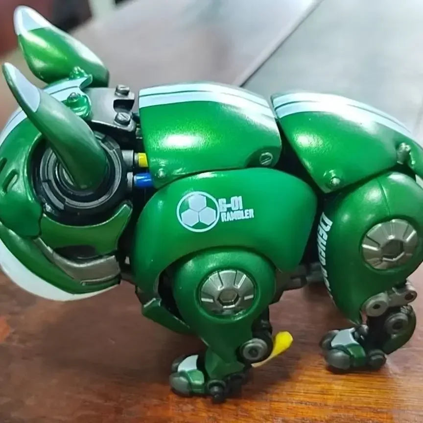 Hwj Rambler Transformation bouledogue mécanique Robot chien figurine jouets mobiles métallique à mode Science-Fiction ornement