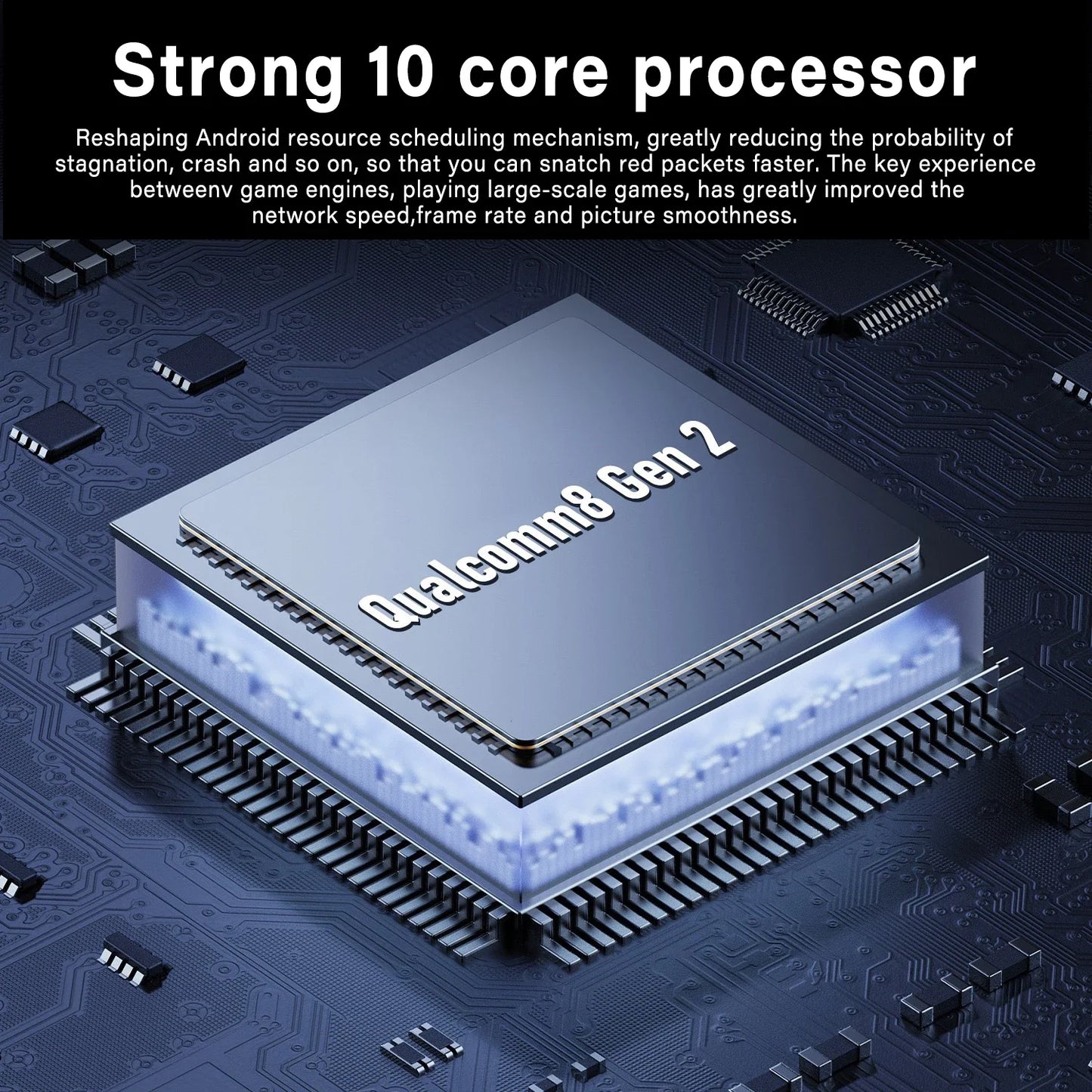 Globale Version 2025 10.1 inch Pad 8 Pro Tablet Android 12 10000mAh 16GB + 1TB Qualcomm Snapdragon 8 Gen2 10 Core Tablets PC
