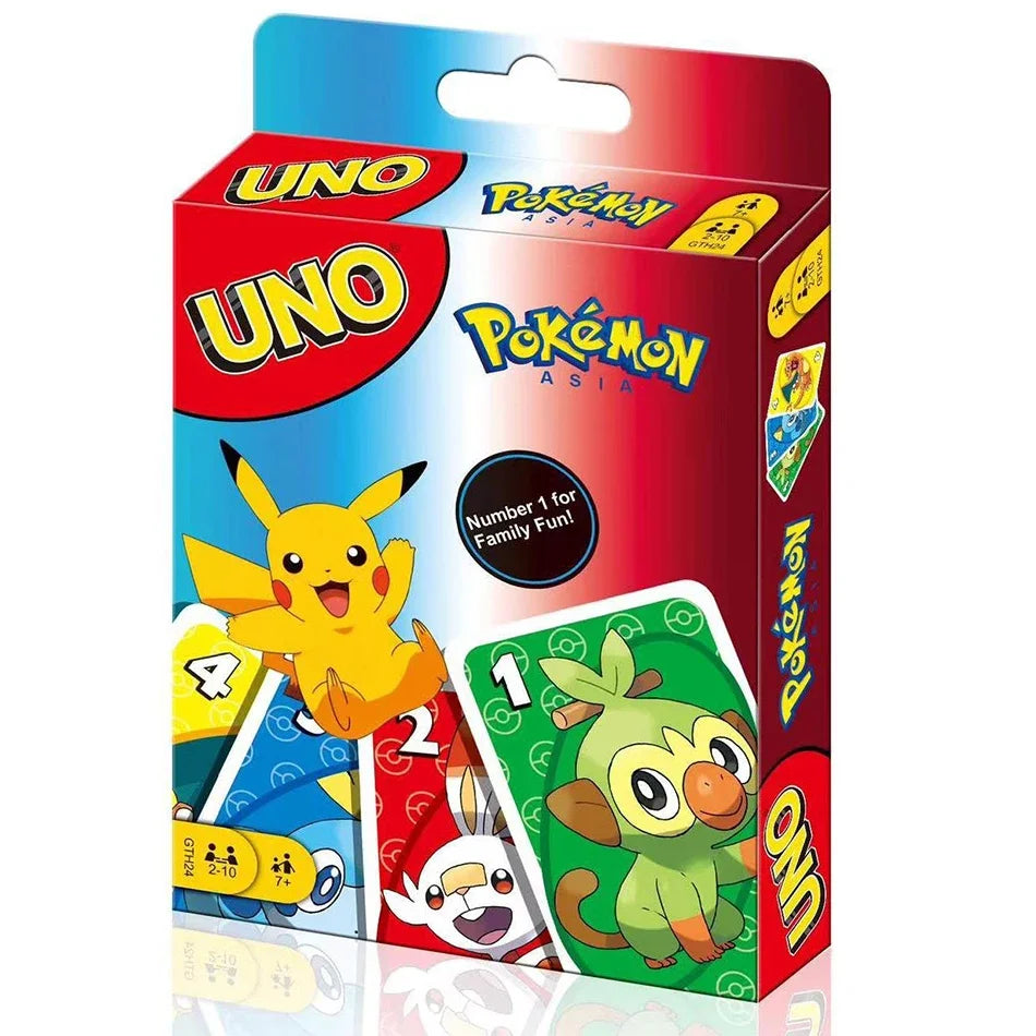 2025 New Hello Kitty Board Games UNO Cards Table Family Party Entertainment UNO Games Card Toys Children Birthday Christmas