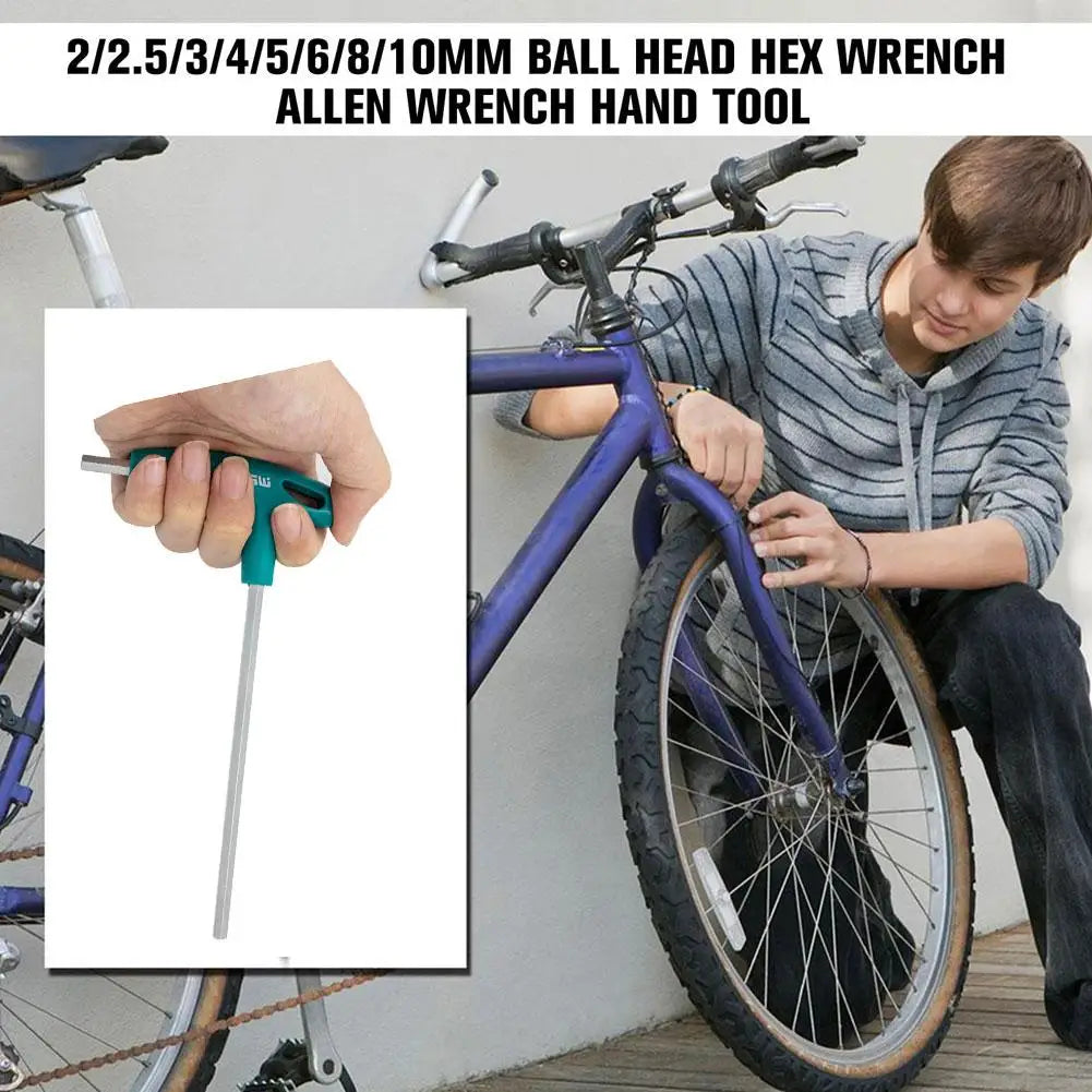 T-Handle Hex Allen Key Screws Screwdriver Driver Tool Hex Wrench 2mm / 2.5mm / 3mm / 4mm / 5mm / 6mm / 8mm / 10mm