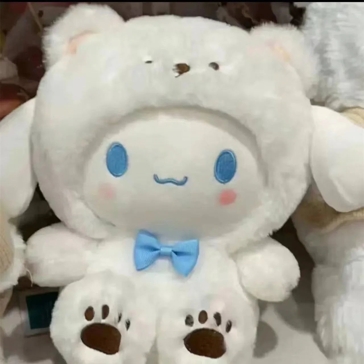 Kawaii 25cm Sanrio Jade Dog Kuromi Dressing Doll Doll Plush Toy Stuffed Animal Patung Dolls Birthday Gift for Girls Kids Boys