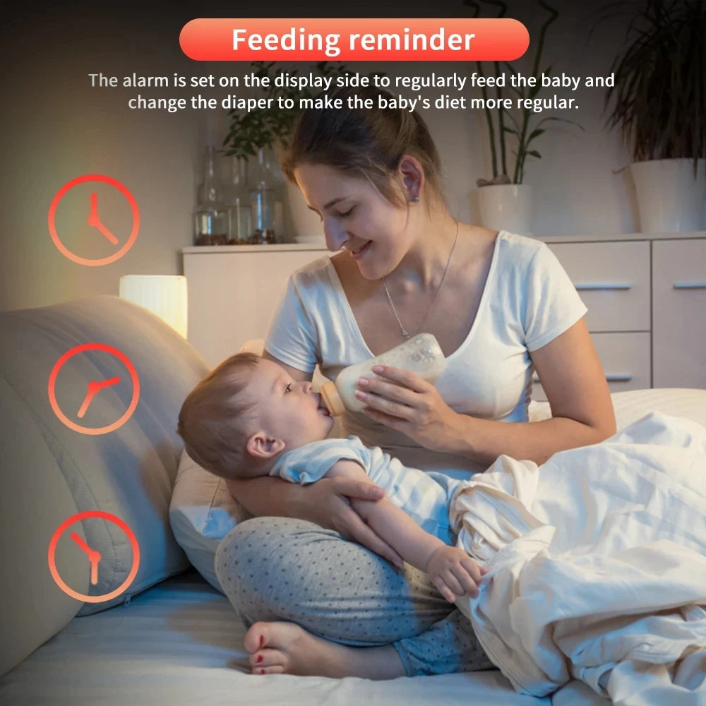 4.3 Inch Baby Monitor with 2000mAh Long Battery Life Video Wireless Camera and Audio Intercom Auto Night Vision Kids Babysitter