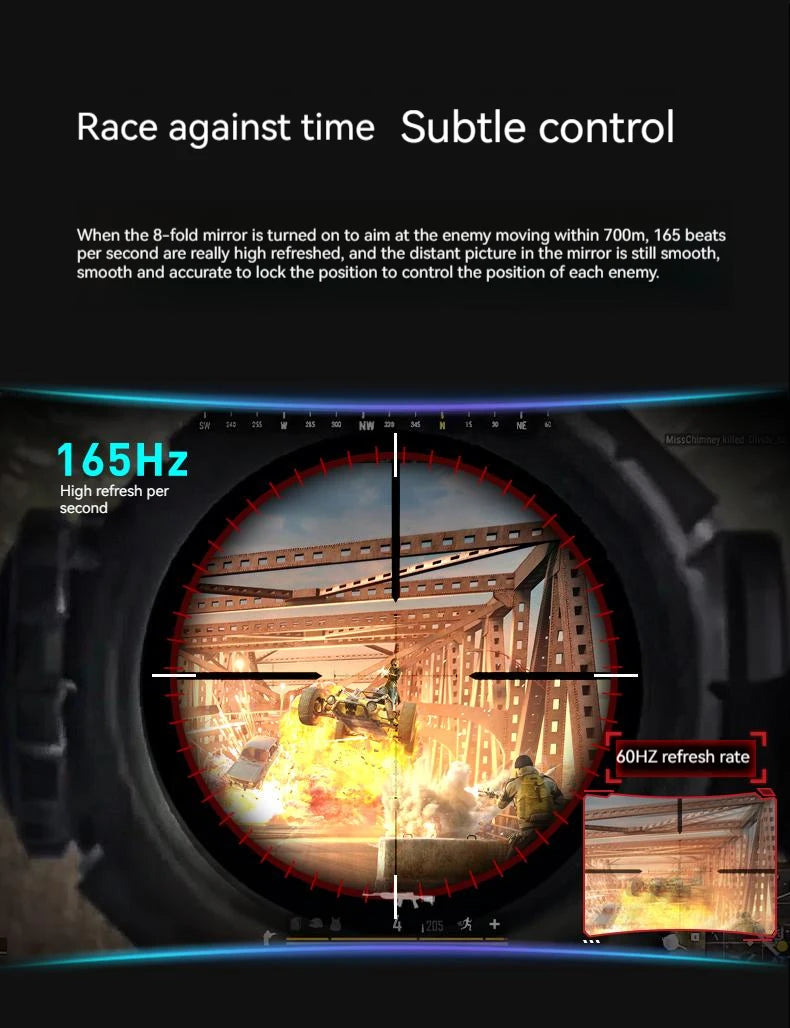 SKSE 27 Inch 2K Monitor 165HZ Display LED 1800R Curved Screen Computer Gaming Monitor PC HD DP/HDMI Interface 2560*1440