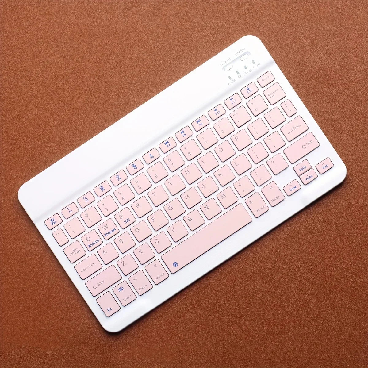 Rechargeable Bluetooth-compatible Keyboard Ultra-Slim Wireless Mouse Keyboard Set for Android Windows Tablet iPhone iPad