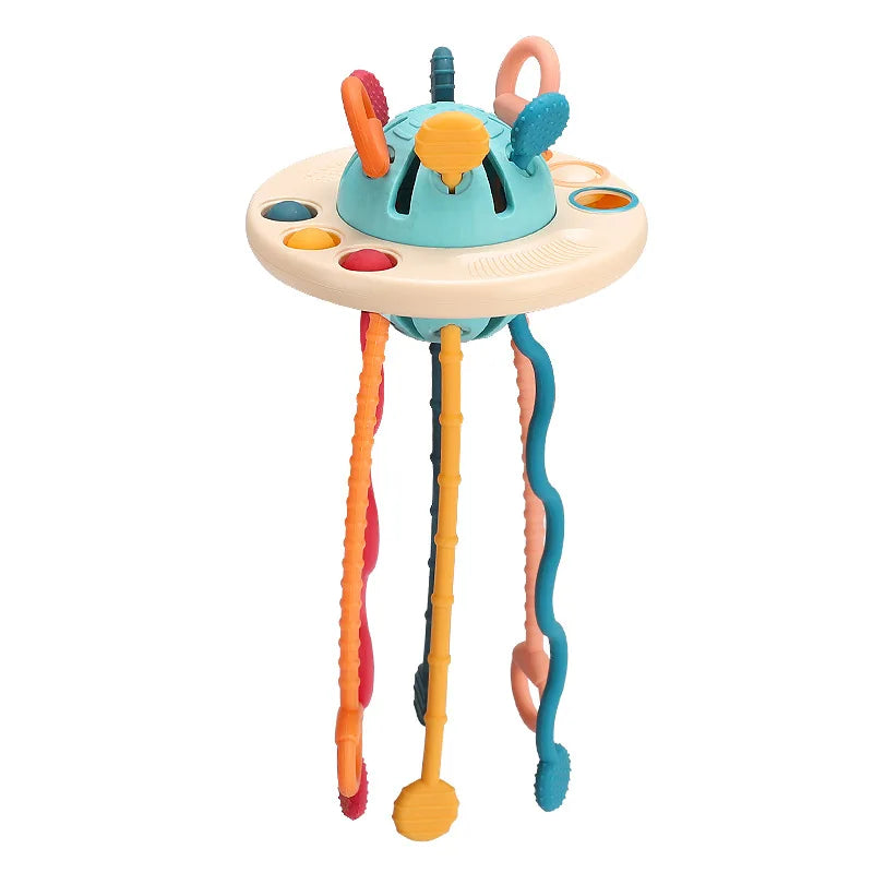 Suction Cup Spinner High Chair Baby Toys 6 12 Months Rotating Rattle Sensory Toys for Babies Educational Games Toy 1 2 3 Years
