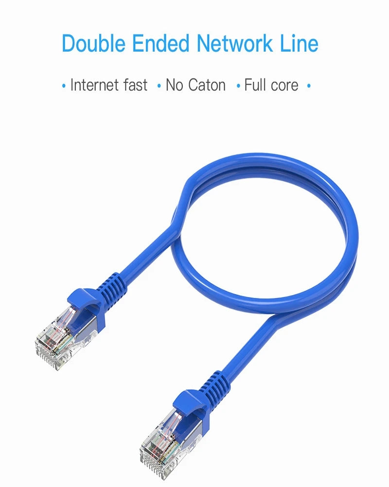 Cat5e Ethernet Network Cable RJ45 Patch Outdoor Waterproof LAN Cable Wires For CCTV POE IP Camera System