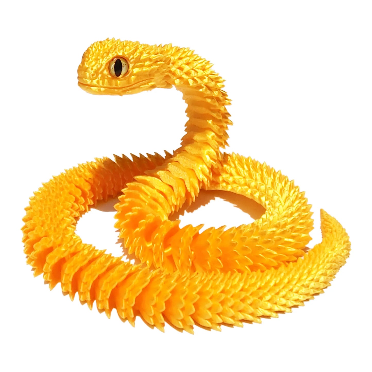 30cm 3D Printed Snake Toys Funny Printed Animals Snake Christmas New Year Craft Ornament Simulation Animal Home Desktop Ornament