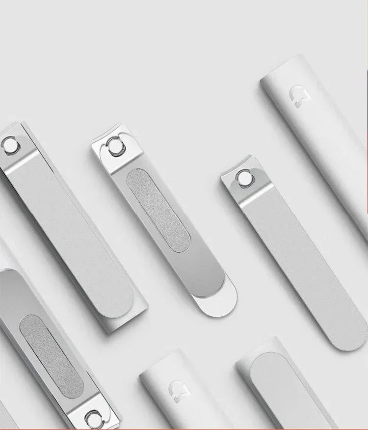 XIAOMI Mijia Anti-Splash Nail Clipper 420 Stainless Steel Sharp Durable Portable Pedicure Trimmer Nails File with Storage Shell