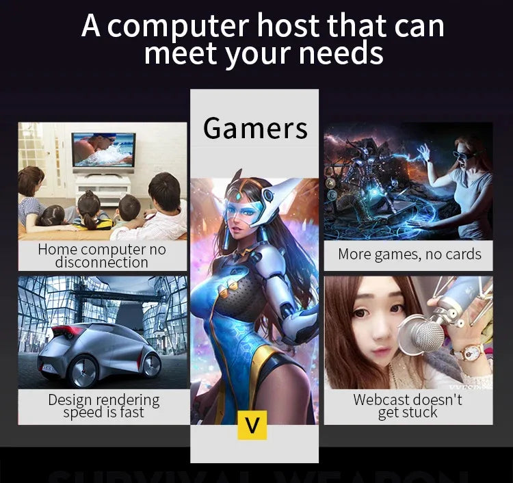 i9 12900K/RTX 3090 Ti 24G ROG High-end Water-cooled Gaming Game Designer Rendering DIY Desktop Computer Host PC